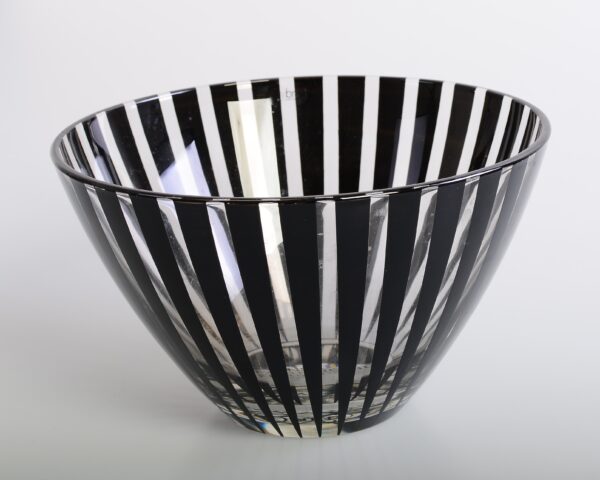 Glasskål Zebra